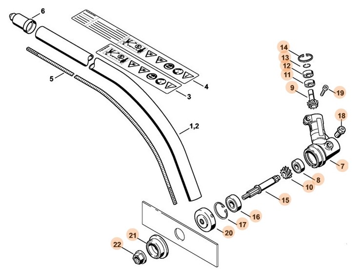 Przekładnia, Stihl 41336400107