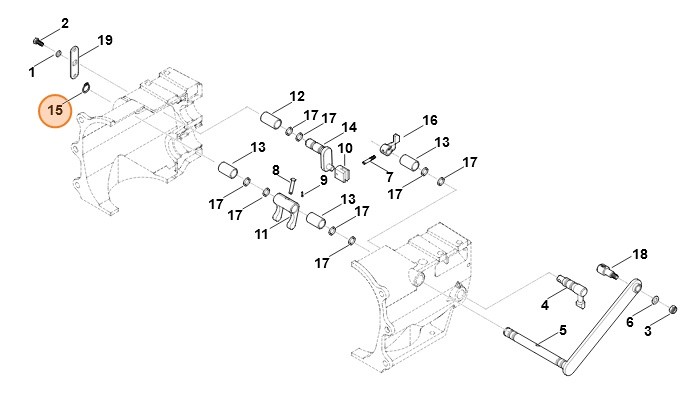 Pierścień zabezpieczający, Stihl 62516431002