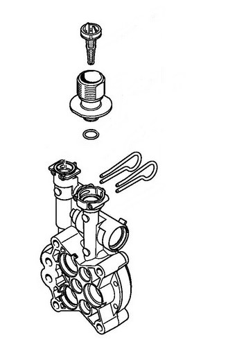 Korpus pompy, Stihl 49507004002