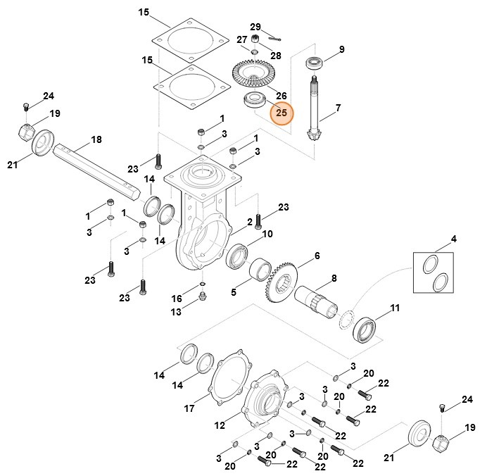 Łożysko kulkowe, Stihl 62516405102
