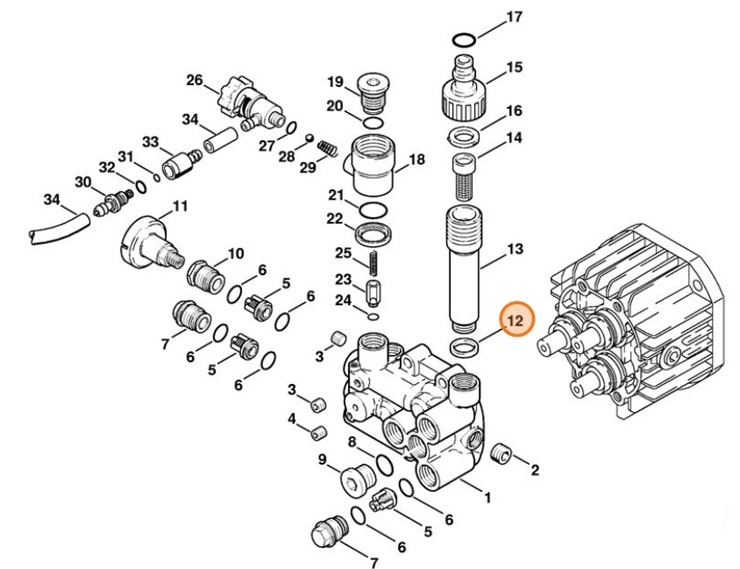 Pierścień uszczelniający, Stihl 47037092015