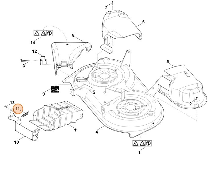 Sprężyna naciągowa, Stihl 61657035130