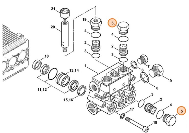 Śruba zamykająca, Stihl 47477085803