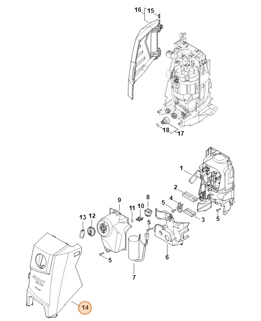 Pokrywa, Stihl 49507002107