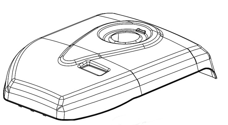 Osłona zbiornika biała, Orec 0322-73200