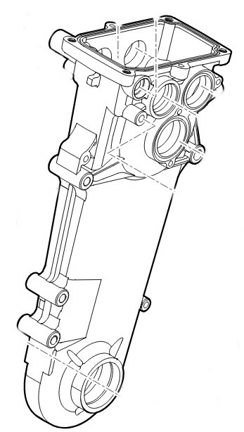 Obudowa przekładni, Stihl 62506410300