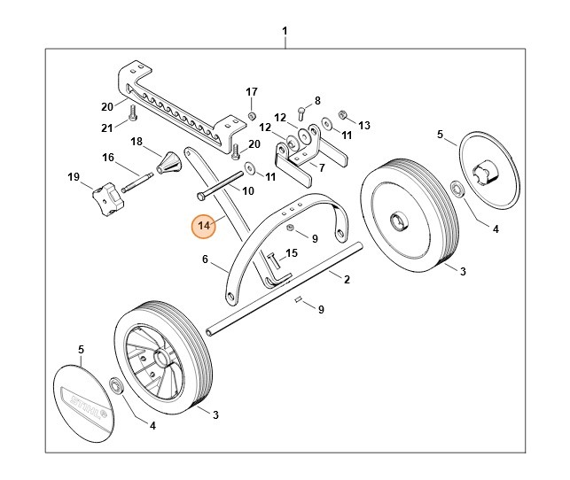 Stężenie, Stihl 46017317902