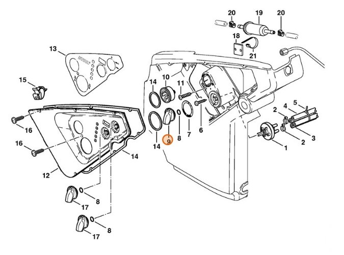 Pokrętło, Stihl 47525102000