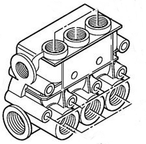 Blok zaworowy, Stihl 47707011200