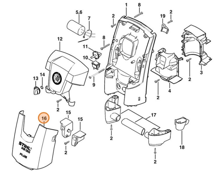 Pokrywka, Stihl 47677010900
