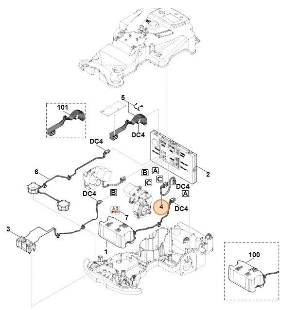 Przewód wtyku diagnostycznego, Stihl 63014400300