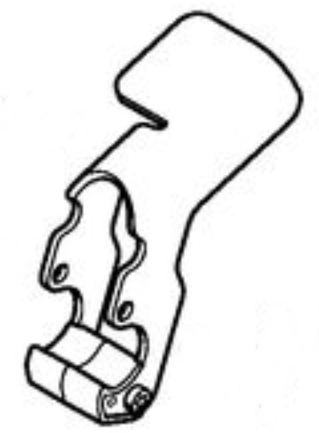 Dźwignia mechanizmu ryglującego, Stihl 42387902001