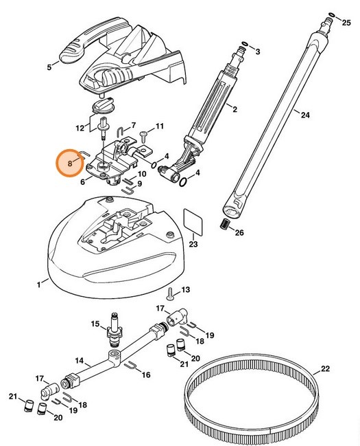 Ramię, Stihl 49005050902