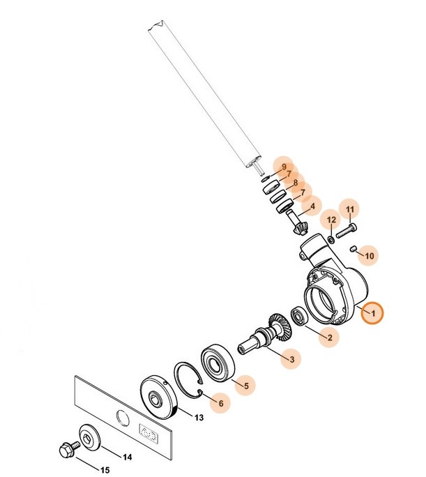 Przekładnia, Stihl 41806400102