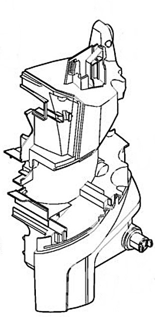 Rama - strona lewa, Stihl 47757913500