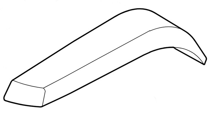 Listwa ochronna lewa, Stihl 62418200200