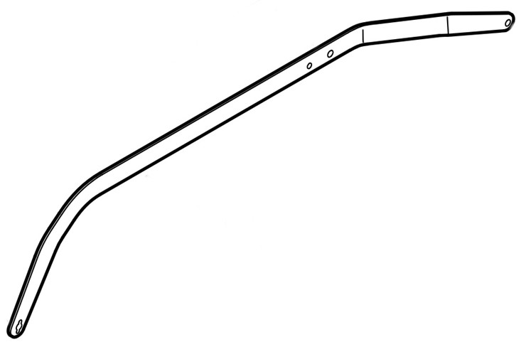 Dźwignia przesuwna, Stihl WA407038800