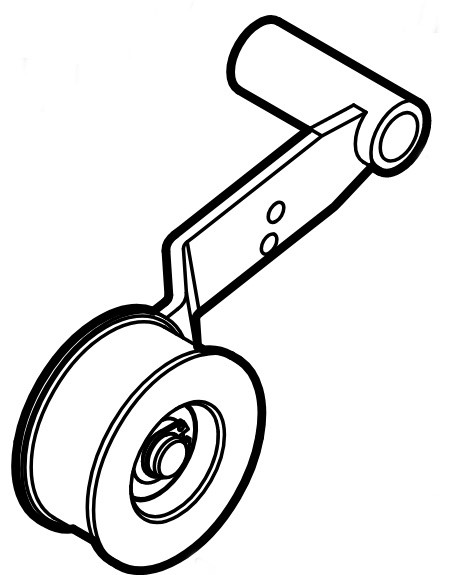 Ramię rolki napinającej, Stihl 62507109200