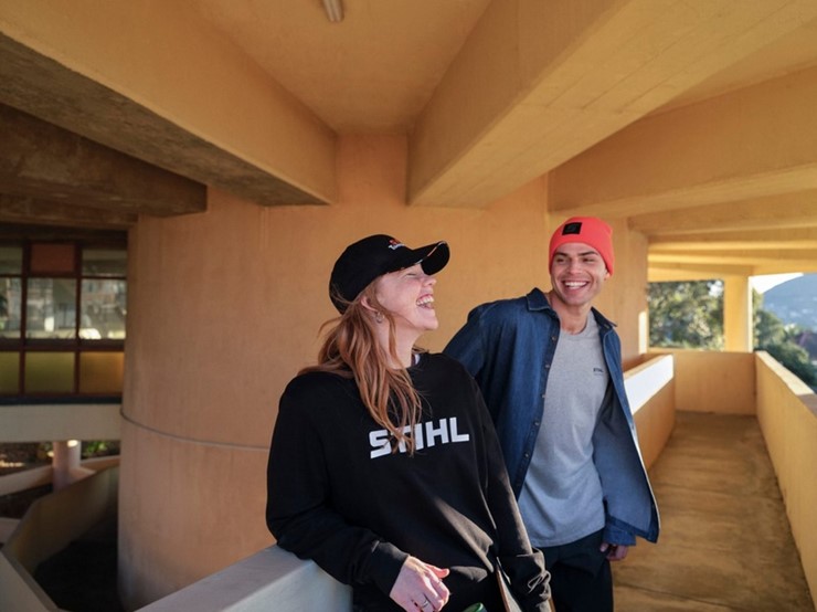 Czapka beanie SIGN pomarańczowa, Stihl 04216000196