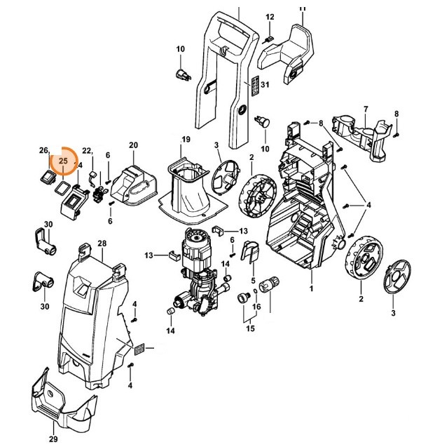 Uszczelka, Stihl 49514321300