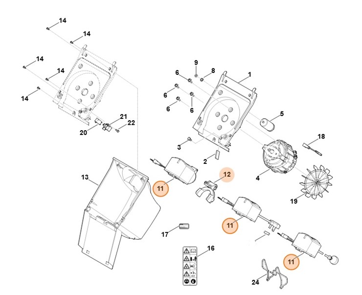 Wyłącznik EUR, Stihl 60074300551