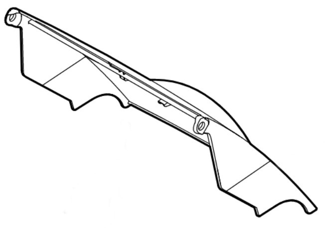 Pokrywa kompl., Stihl 63387002722