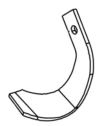 Ostrze (L) , Orec 80-1310-821-00