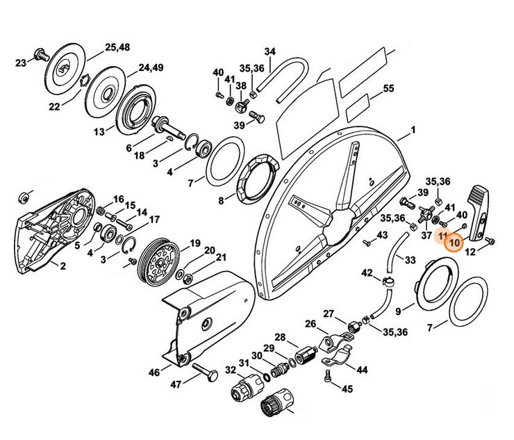 Dźwignia nastawcza, Stihl 42247002900