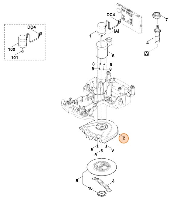 Obudowa, Stihl 63017011002
