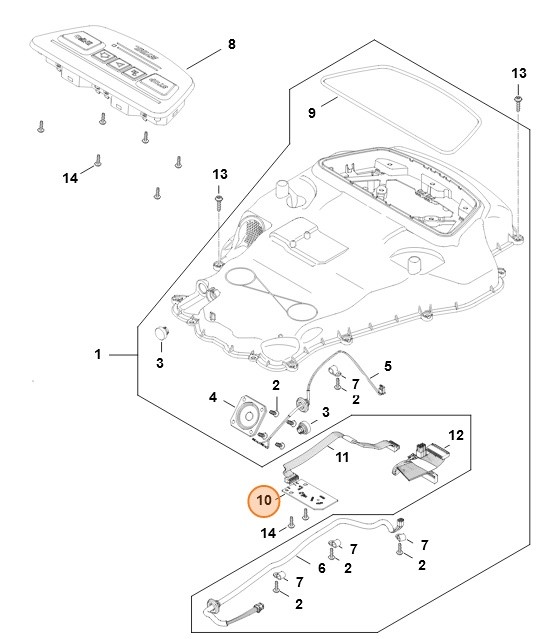 Moduł elektroniczny, Stihl IA014301405