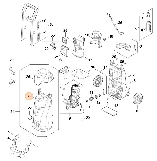 Osłona, Stihl RE027917511
