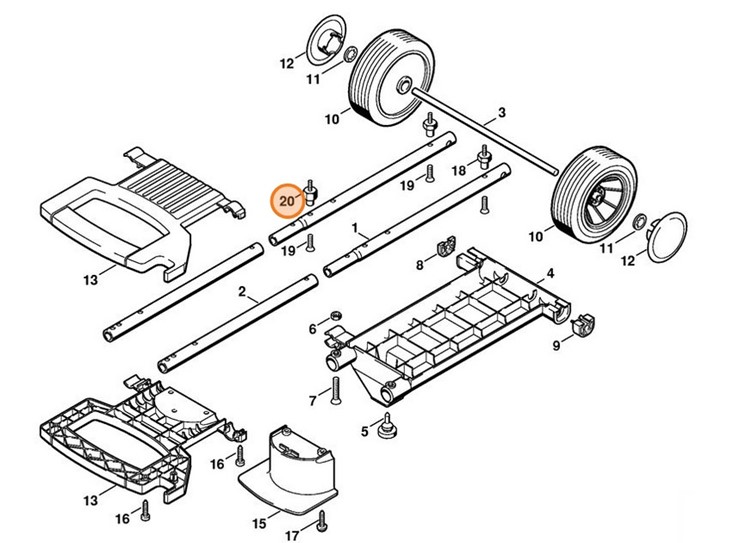 Śruba, Stihl 47177916105