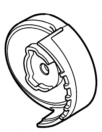 Tarcza zataczająca, Stihl 49507608708