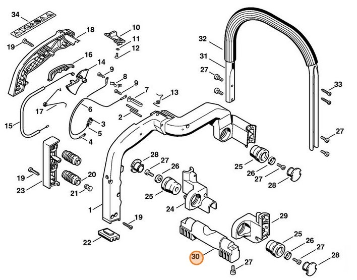 Wspornik, Stihl 42217917600