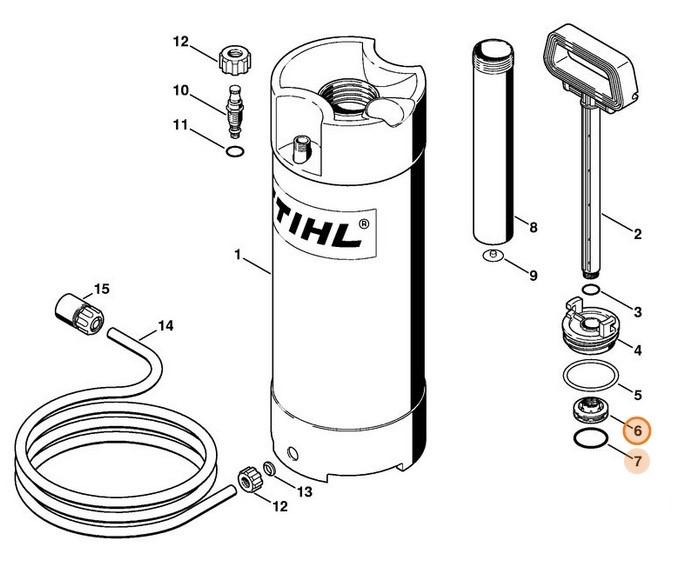 Tłok, Stihl 42236708200