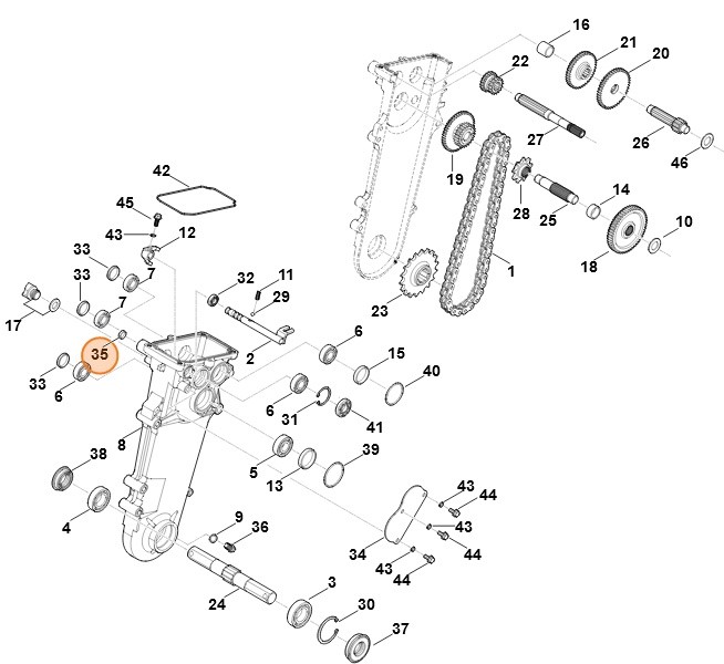 Pokrywa, Stihl 62506431302