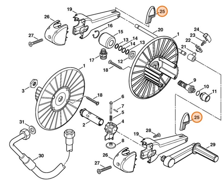Mocowanie, Stihl 47477931101