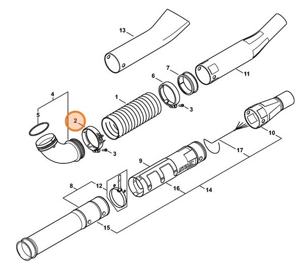 Taśma zaciskowa, Stihl 42827088706