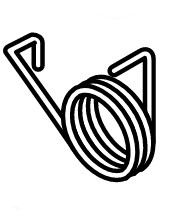 Sprężyna ramieniowa, Stihl BA011824503