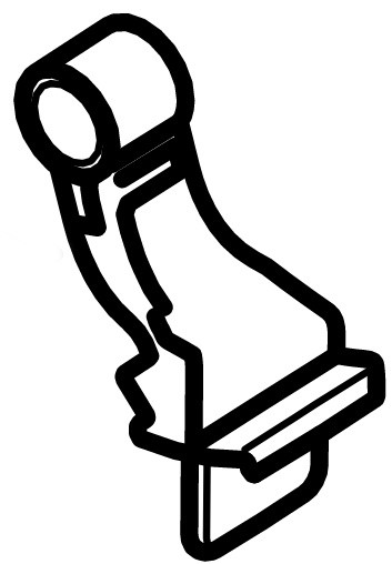 Dźwignia mechanizmu ryglującego, Stihl SA027923700