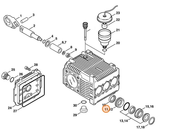 Tuleja, Stihl 47707050601