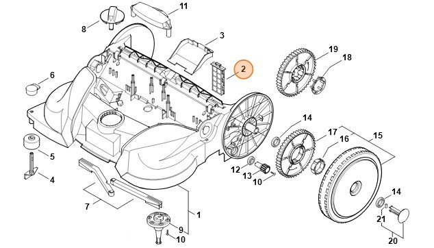 Filtr, Stihl 48607301100