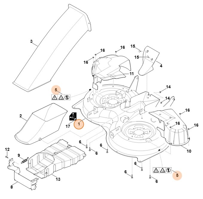 Obudowa, Stihl 61607008521