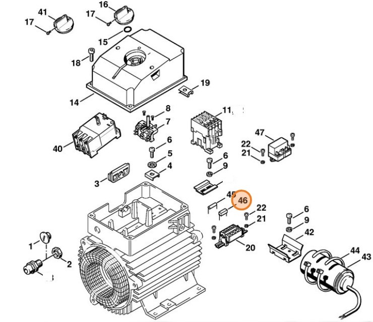 Opornik, Stihl 47224317700