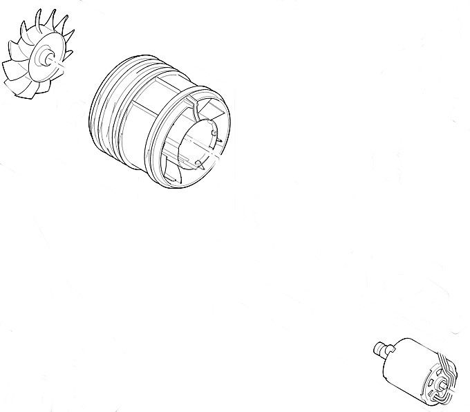 Silnik elektryczny V/ Hz, Stihl BA026000201