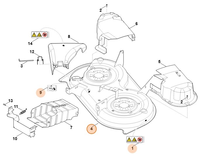 Obudowa, Stihl 61657008517