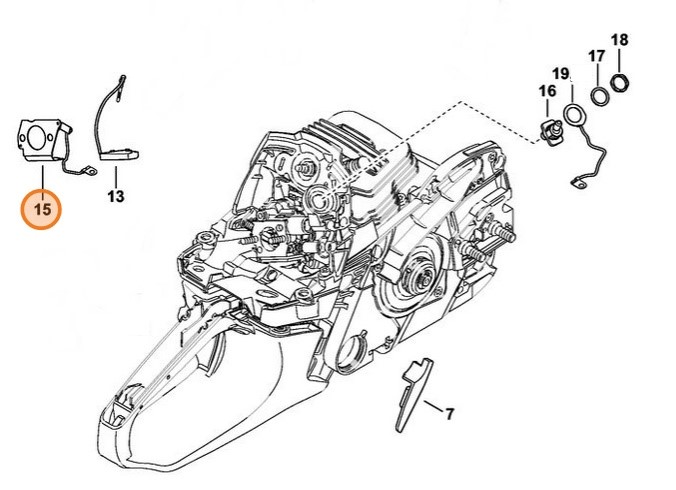 Element grzewczy, Stihl 11414345130