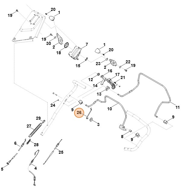 Element łączący, Stihl 63747642000