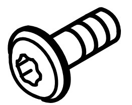 Wkręt z łbem soczewkowym M3x8, Stihl 91103130390