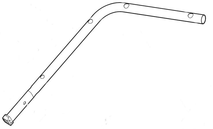 Część dolna kierownicy, Stihl WA417802800